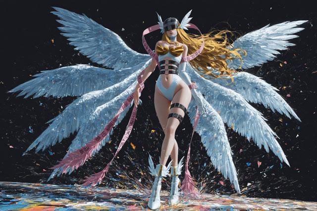 数码宝贝天女兽动漫壁纸