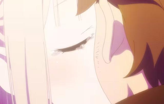 菜月昴与爱蜜莉雅接吻