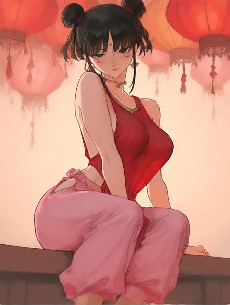 东方神娃凤娃高清壁纸