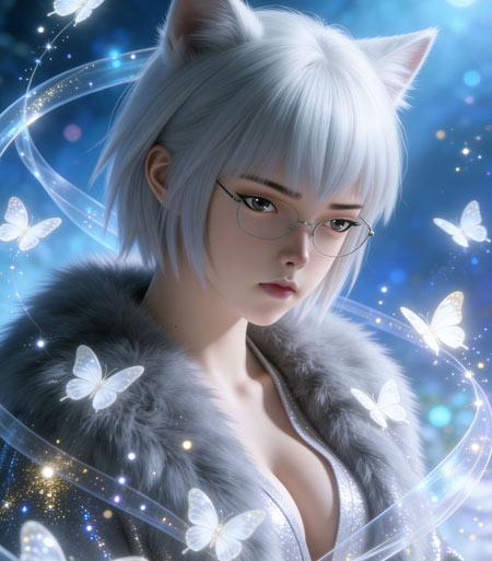 灵笼白月魁AI头像