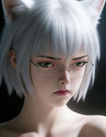 灵笼白月魁头像图片