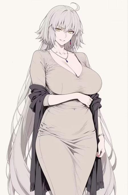 人妻感十足的动漫美女图片，都是风韵犹存的美丽少妇们啊