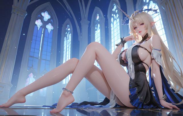 高质量动漫美女图片4